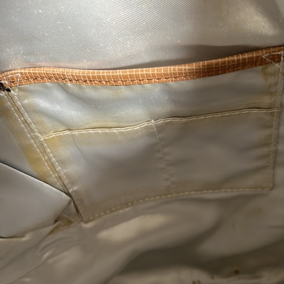 Calvin Klein   Shoulder Bag Tan  EUC 17w x 13h  Fine Stitching  hobo bag large - Picture 11 of 16